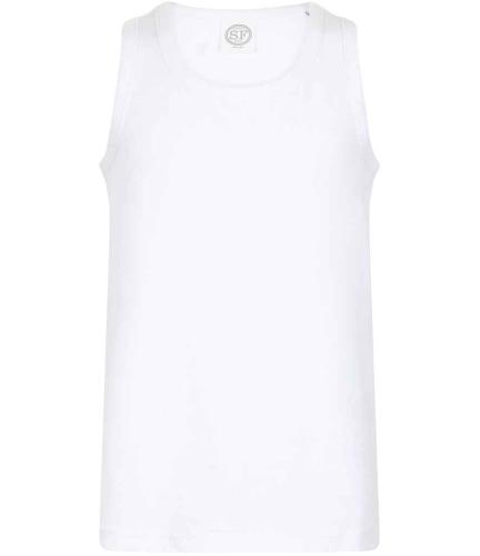 SF Minni Kids Feel Good Stretch Vest - WHI - 45511
